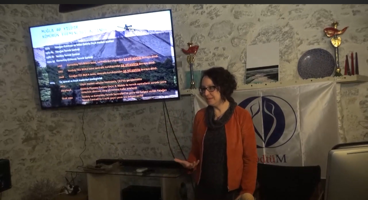 “Kömürsüz Muğla İçin 40 Yıllık Mücadelenin Dünü, Bugünü, Yarını” Deniz Gümüşel