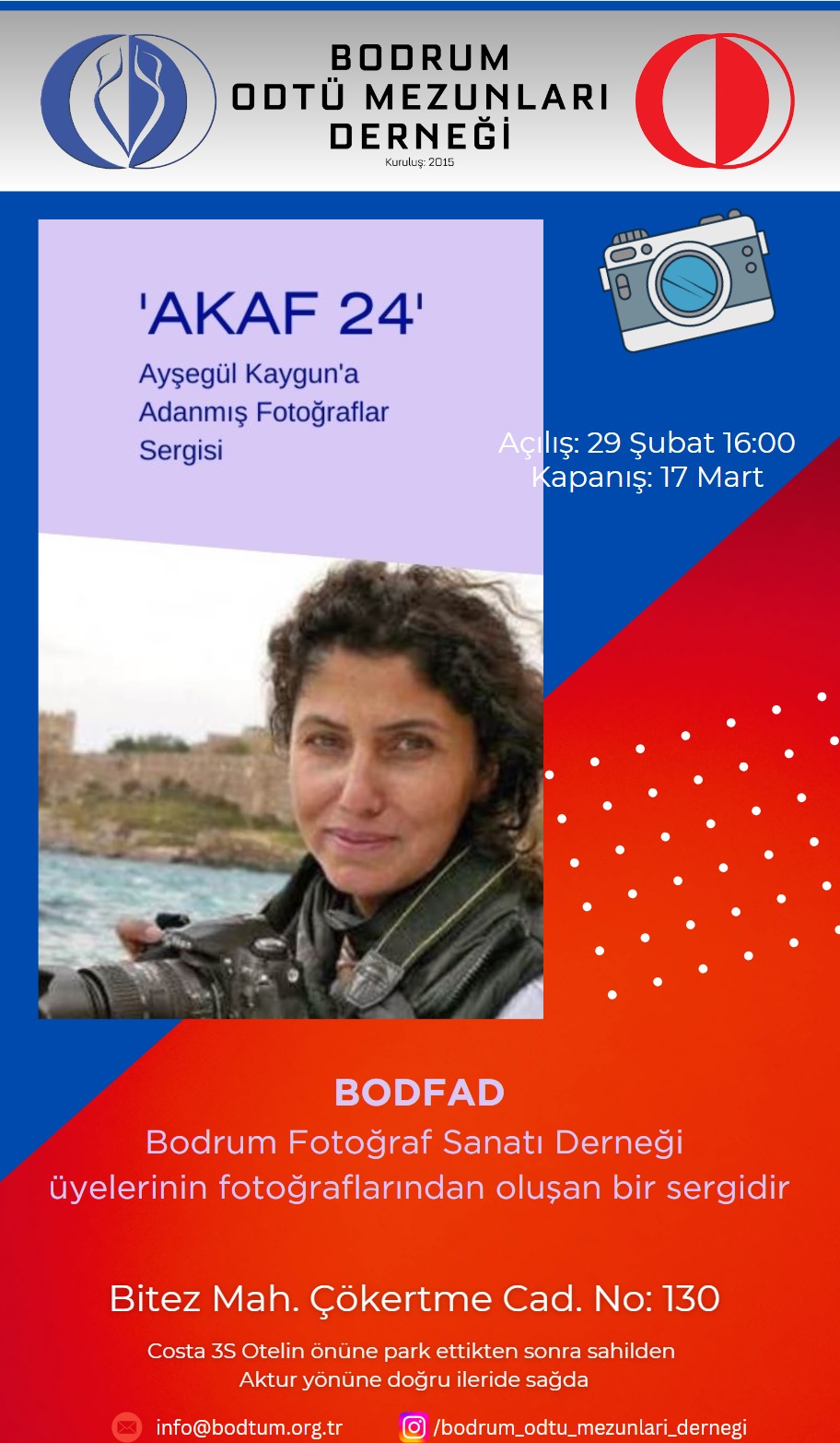 Ayşegül Kaygun’a Adanmış Fotoğraf (AKAF ’24) Sergisi