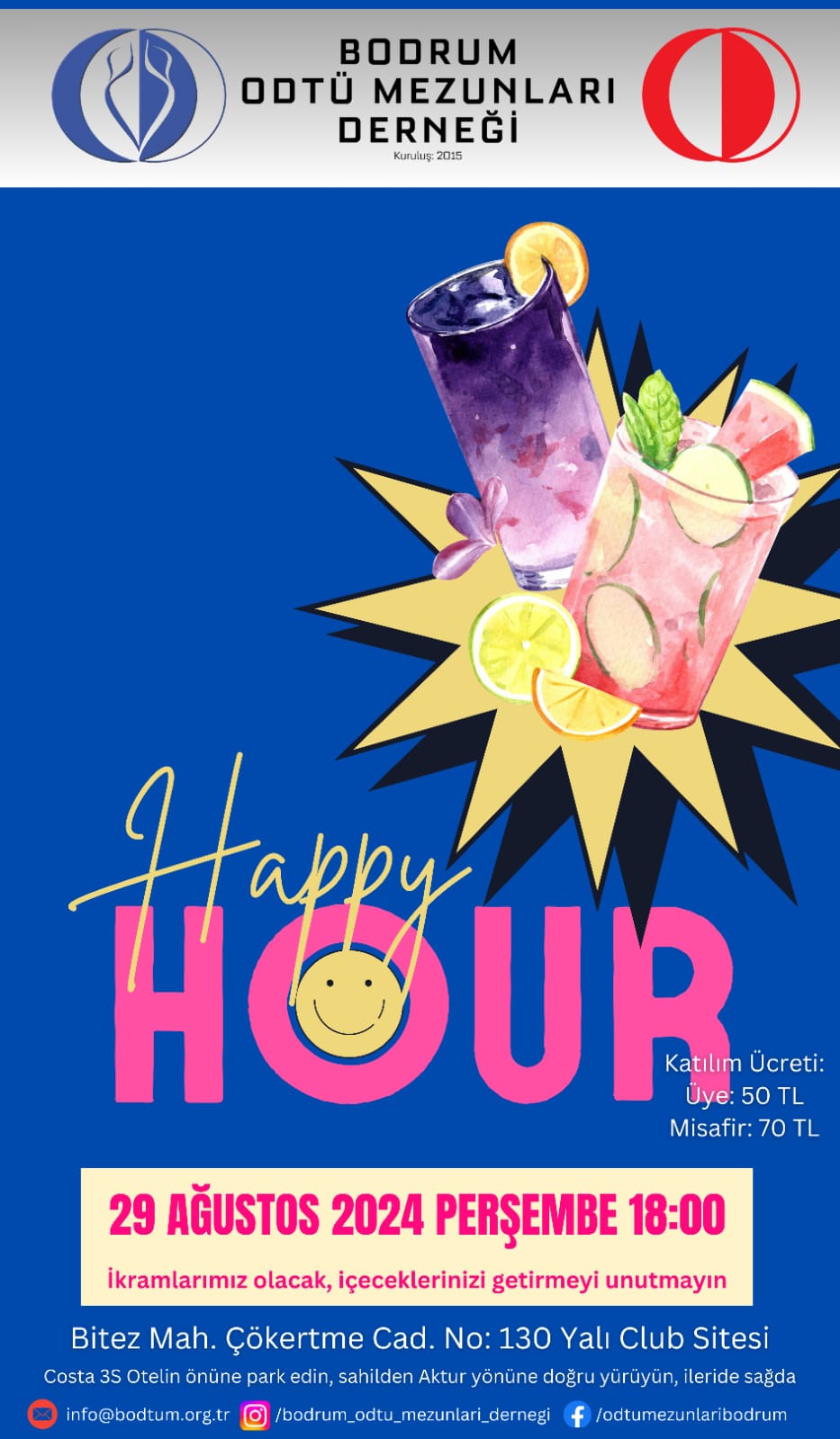 Happy Hour – Ağustos 2024