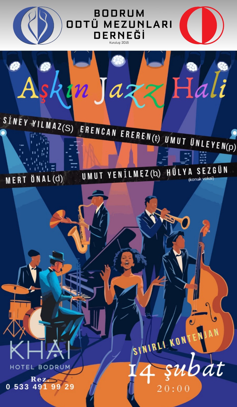 14 Şubat Sevgililer Günü Caz Gecesi