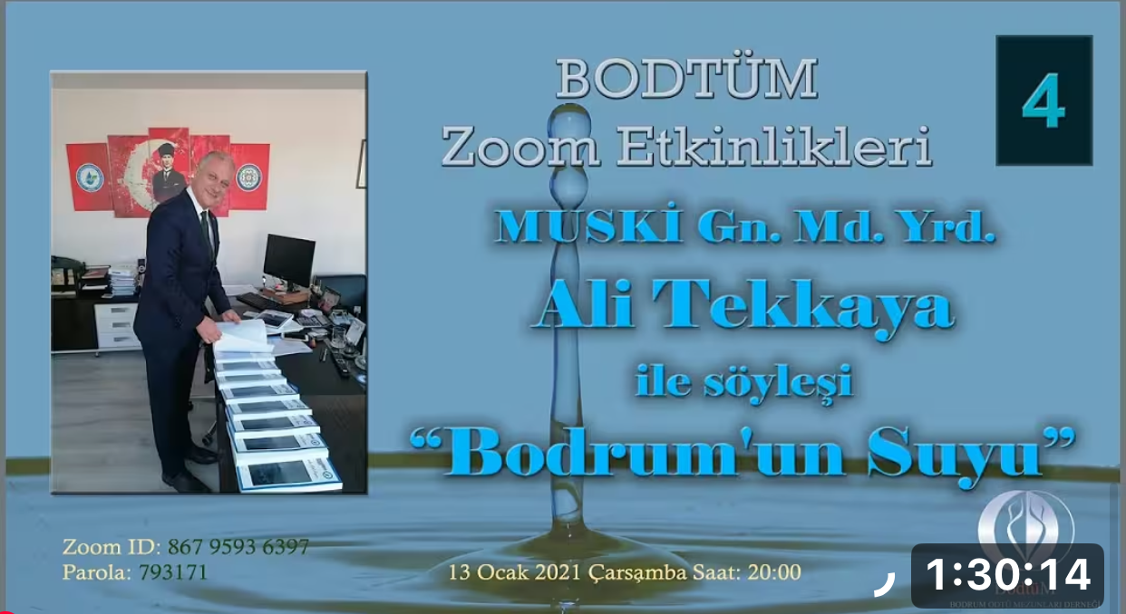 “Bodrum’un Suyu” Ali Tekkaya