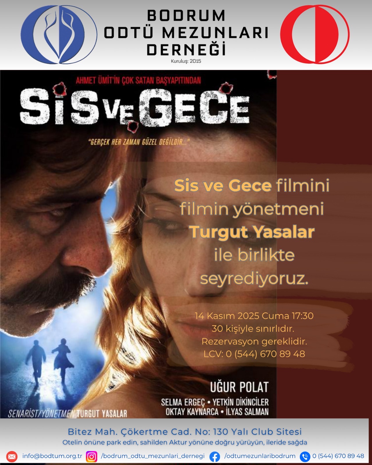 “Sis ve Gece” Turgut Yasalar