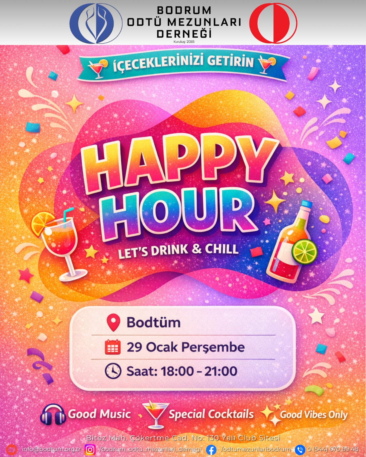 Happy Hour – Ocak 2026