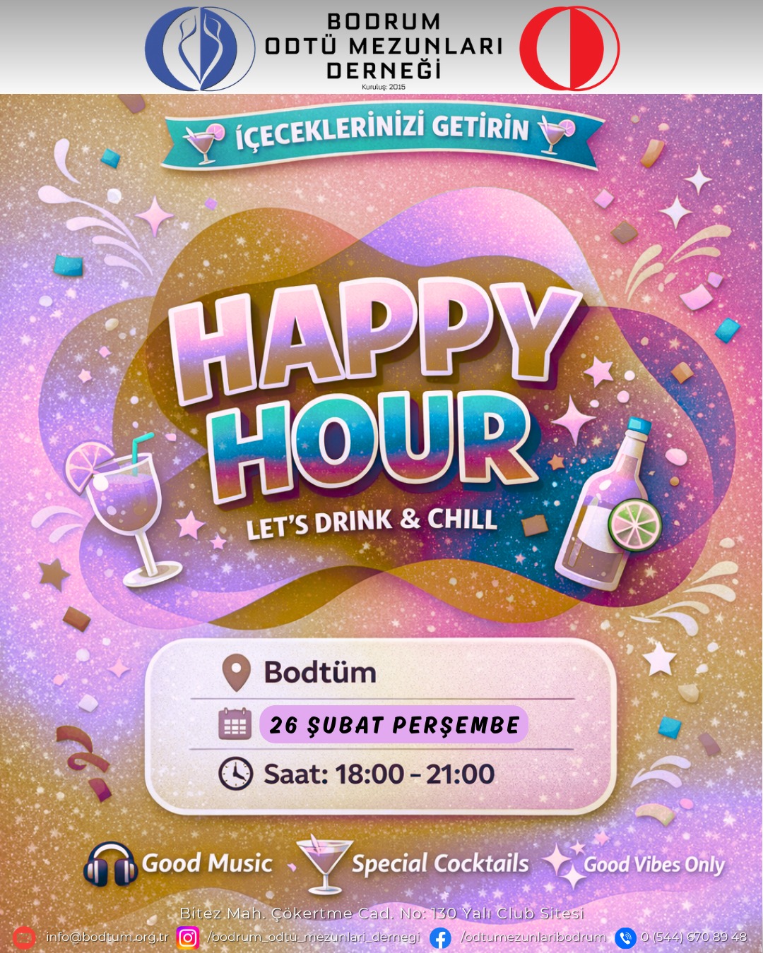 Happy Hour – Şubat 2026